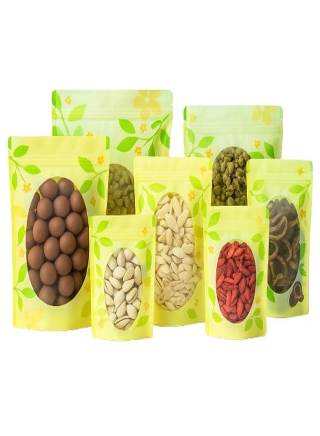 VELEXE Zip Lock Storage Stand Up Pouches with Clear Window | 150mm*220mm | 500 Grams | Pack of 100 | Reusable, Leakproof & Airtight Multi-Purpose Storage Pouches with Self Sealing Technology - Image 1